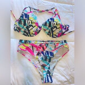 Body Glove cheeky neon bikini